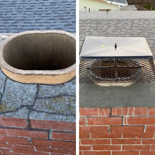 Rain cap installation